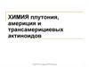 Химия плутония, америция и трансамерициевых актиноидов