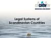 Legal Systems of Scandinavian Countries
