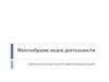 Многообразие видов деятельности. Деятельность как способ существования людей