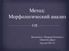 Метод морфологического анализа