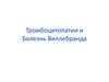 Тромбоцитопатии и болезнь Виллебранда
