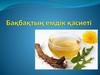 Бақбақтың емдік қасиеті