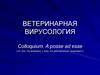 Ветеринарная вирусология