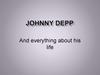 Johnny Depp