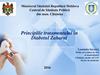 Principiile tratamentului în Diabetul Zaharat