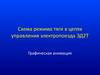 Схема режима тяги в цепях управления электропоезда ЭД2Т