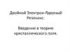 Двойной электрон-ядерный резонанс. Введение в теорию кристаллического поля